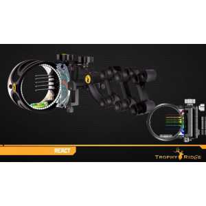 Прицел для блочного лука фирмы Trophy Ridge "React Sight" black